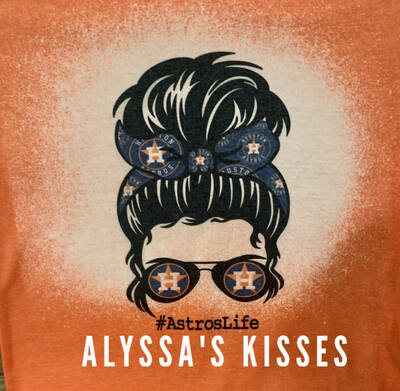 Baseball - Astros Lady Glasses