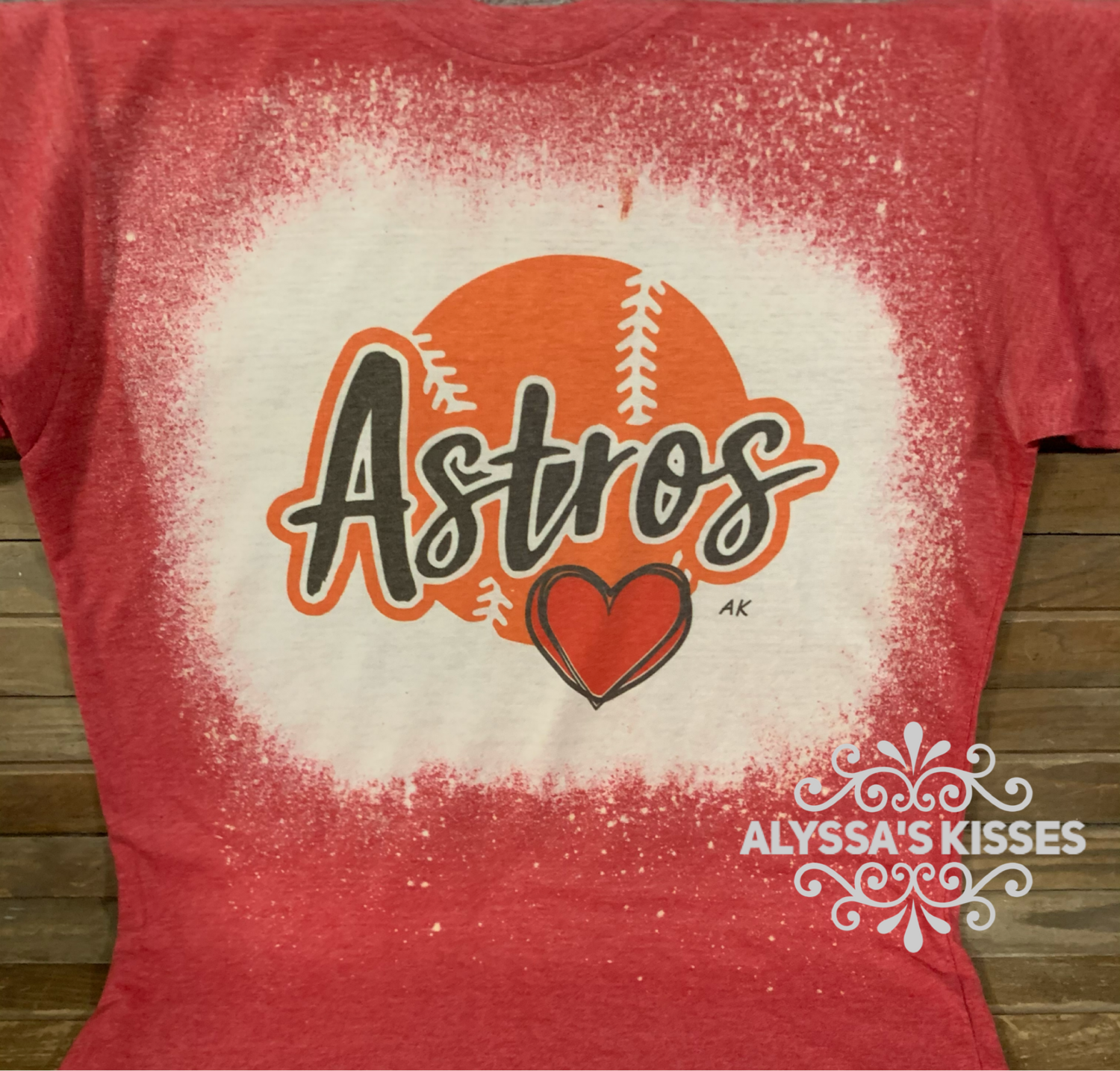 Baseball - Astros Heart