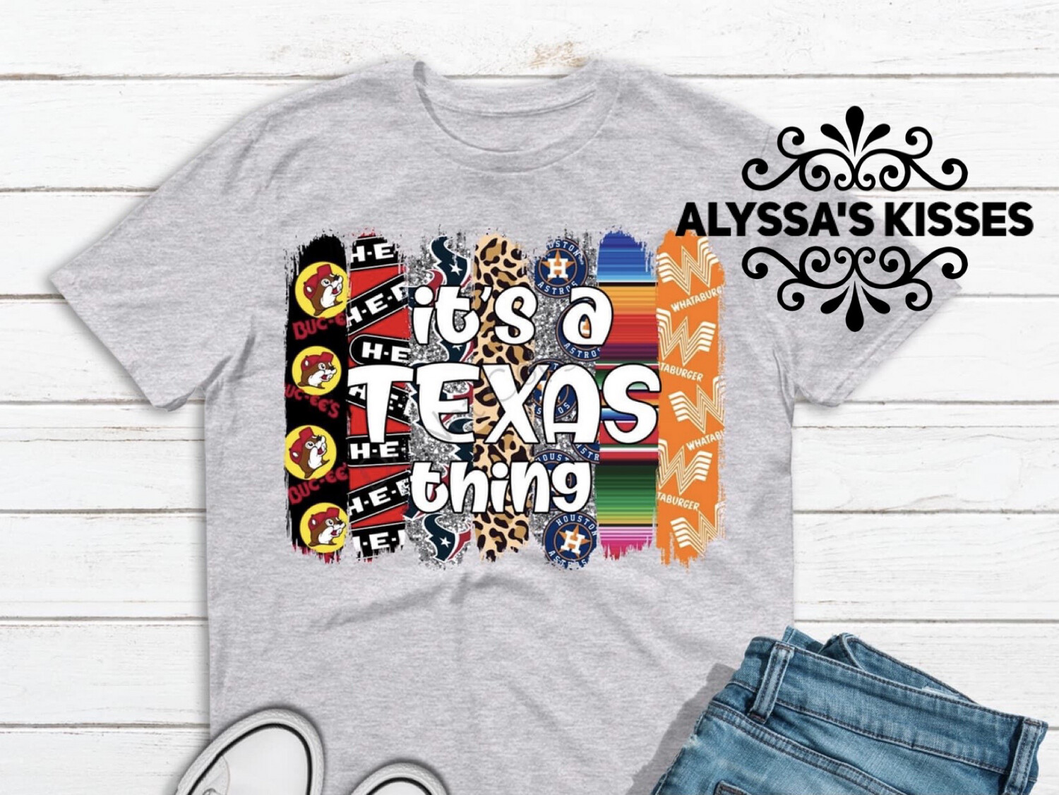 It&#39;s a Texas Thing - Brushstroke (Texans &amp; Astros) 
