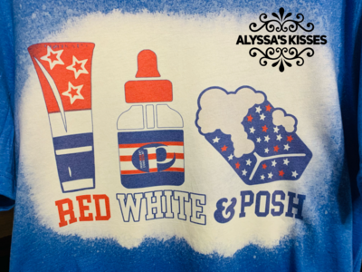 Red White &amp; Posh - custom 