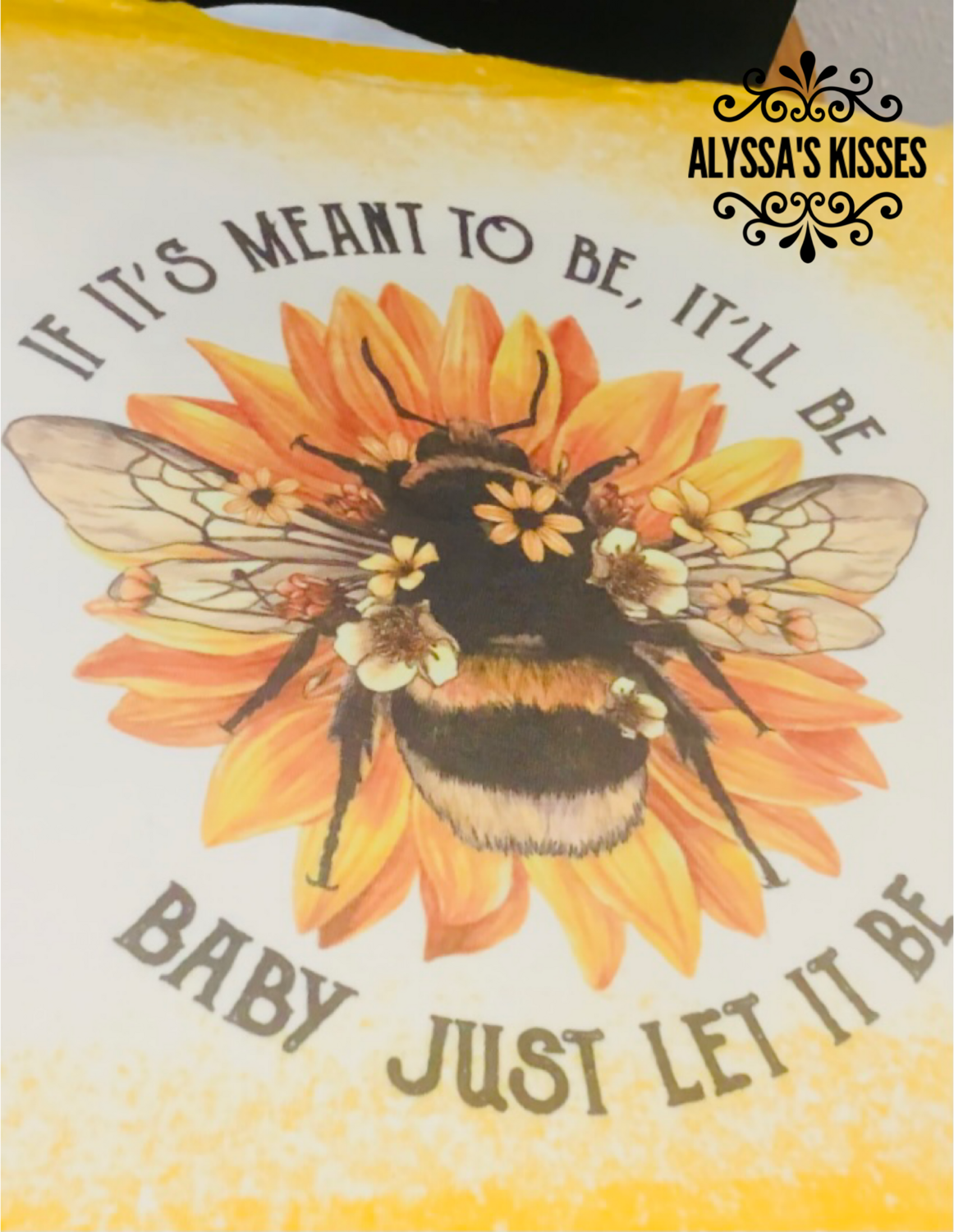 Sunflower Bee - If it&#39;s Meant to Be Let it Be