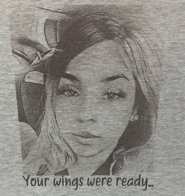 Custom Portrait Memory Shirt (Examples) slide