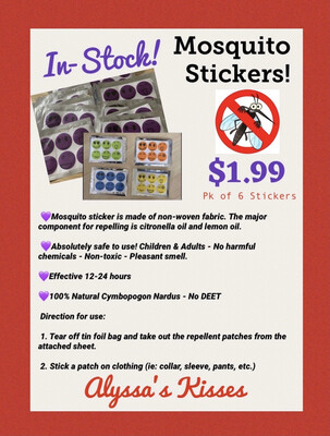 Mosquito Repellent Stickers