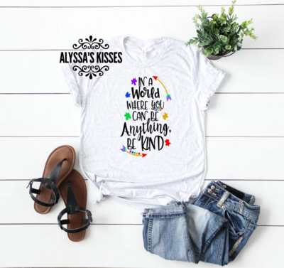 Autism Awareness - In A World 