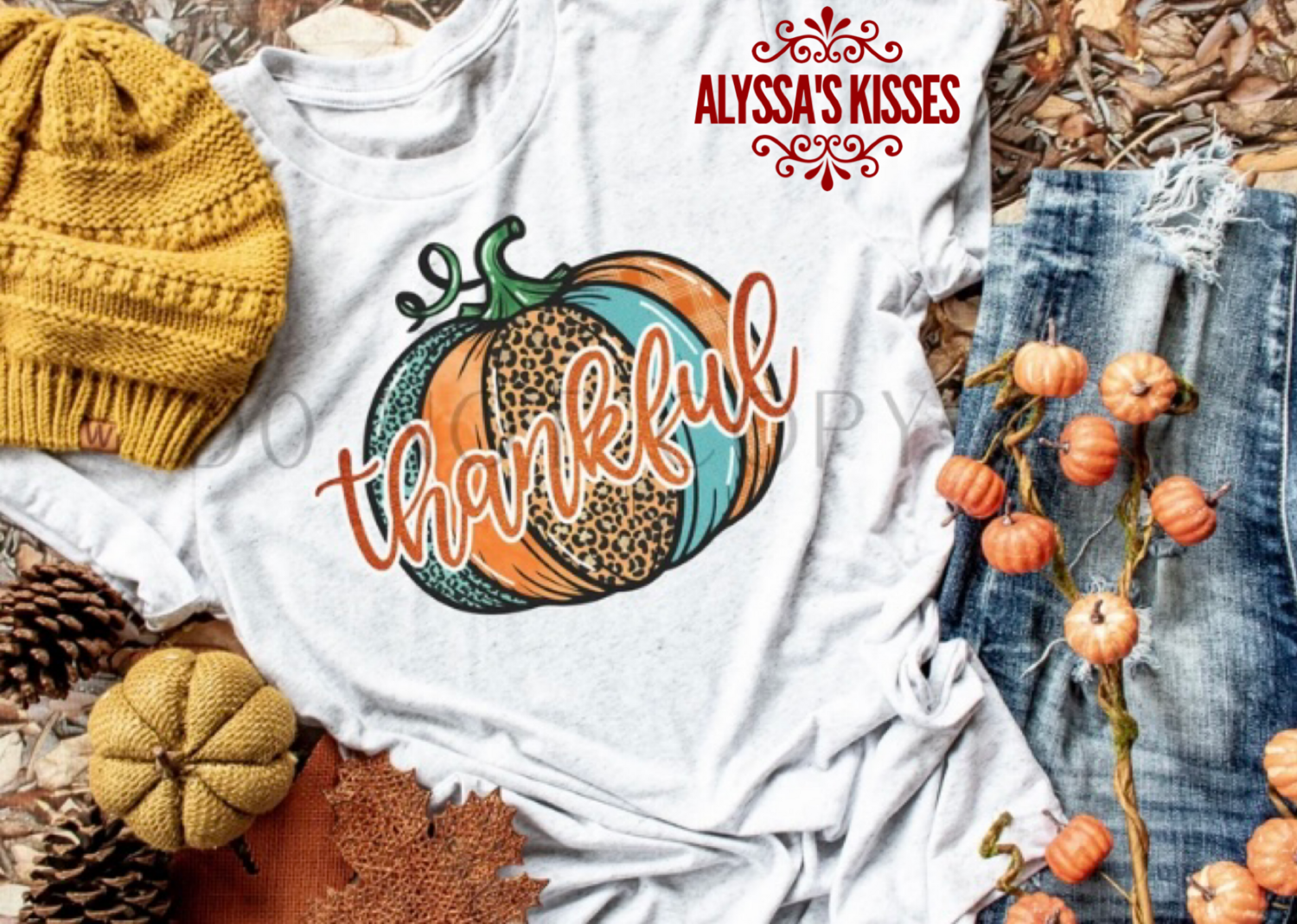 Pumpkin Thankful - Fall