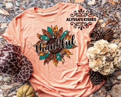 Sunflower Thankful - Fall