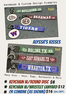 Custom Keychain - Wristlet/Lanyard
