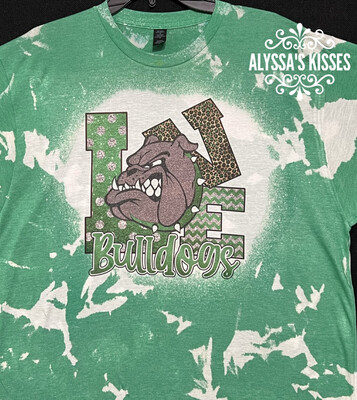 LOVE - BULLDOGS - School Spirit 