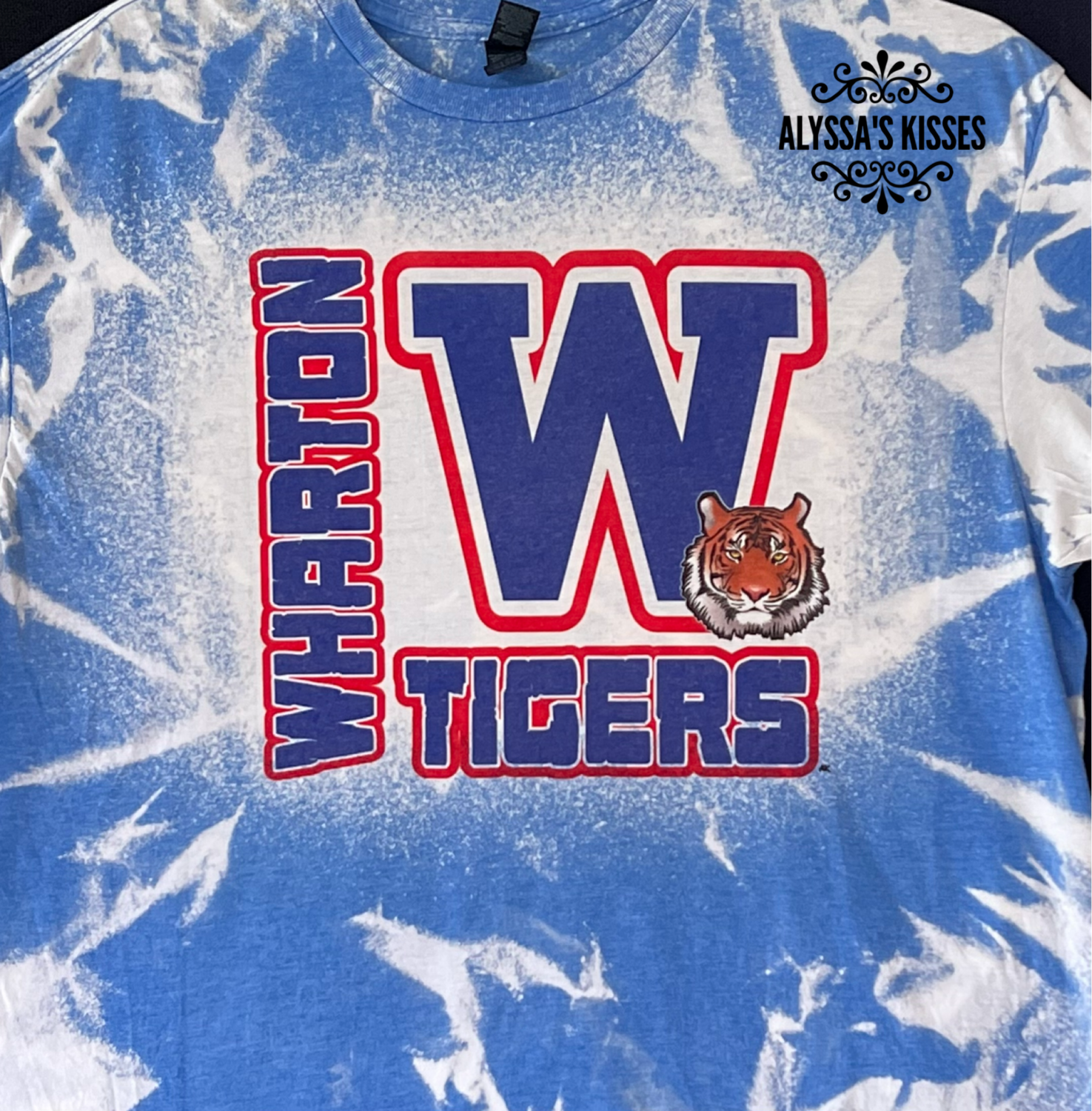 Wharton Tigers W- School Spirit