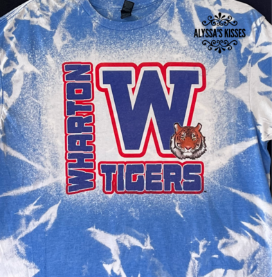 Wharton Tigers W- School Spirit