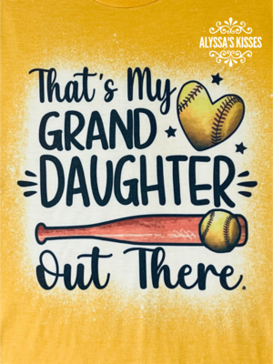 Softball - That&#39;s My Grand Daughter Out There