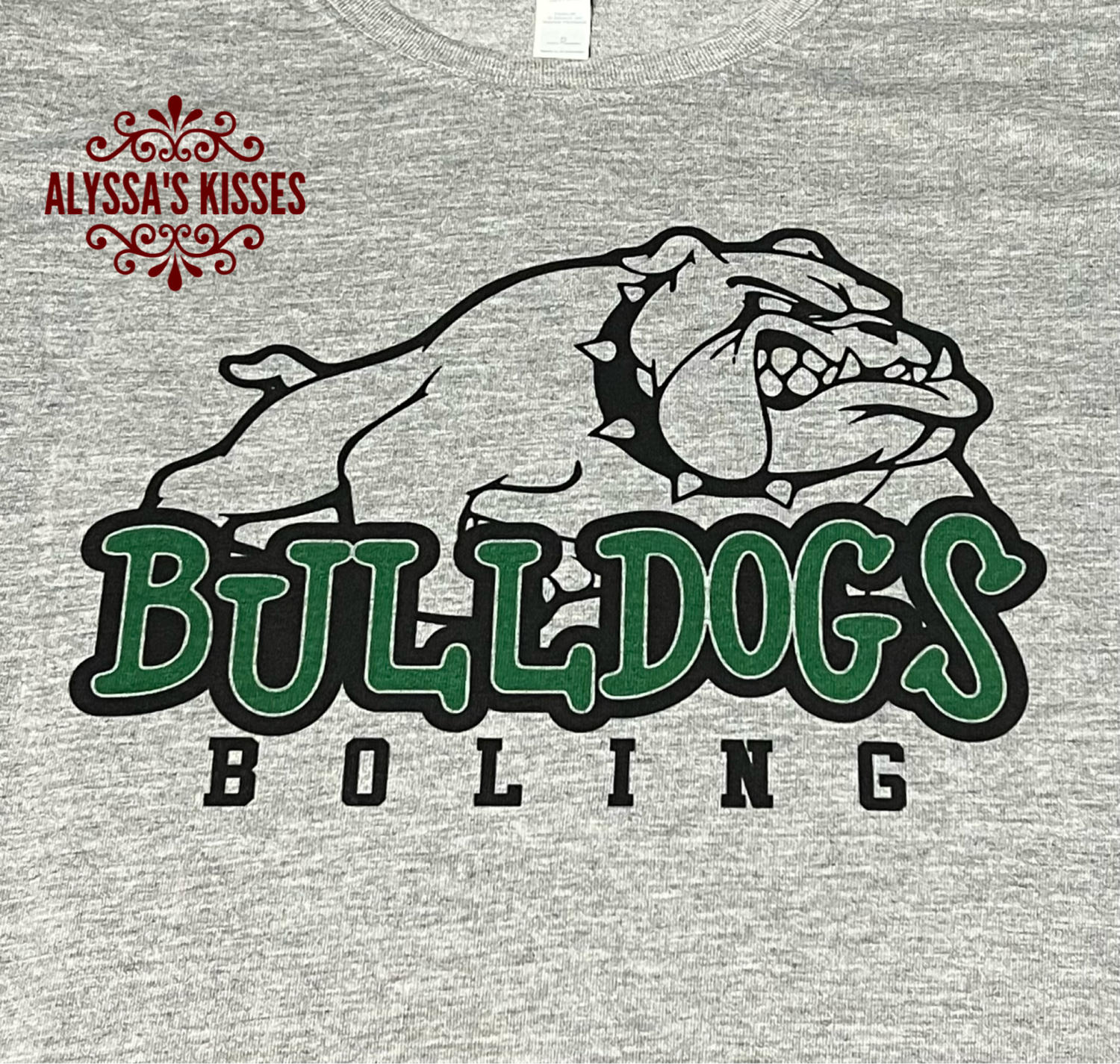 BOLING BULLDOGS - Full Dog Boling School Spirit (May request custom design / different team) BOLING BULLDOGS - Full Dog Boling School Spirit (May request custom design / different team)