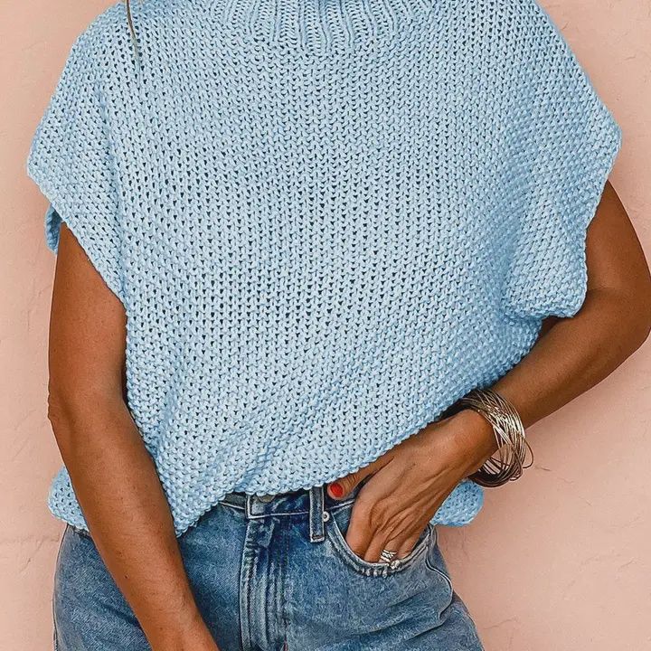 Iceland Mock Neck Sweater