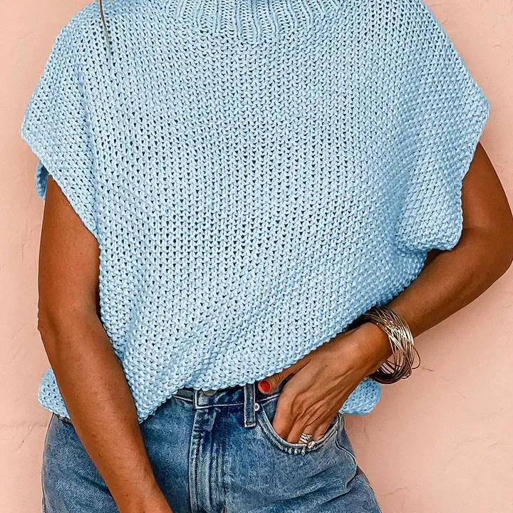 Iceland Mock Neck Sweater