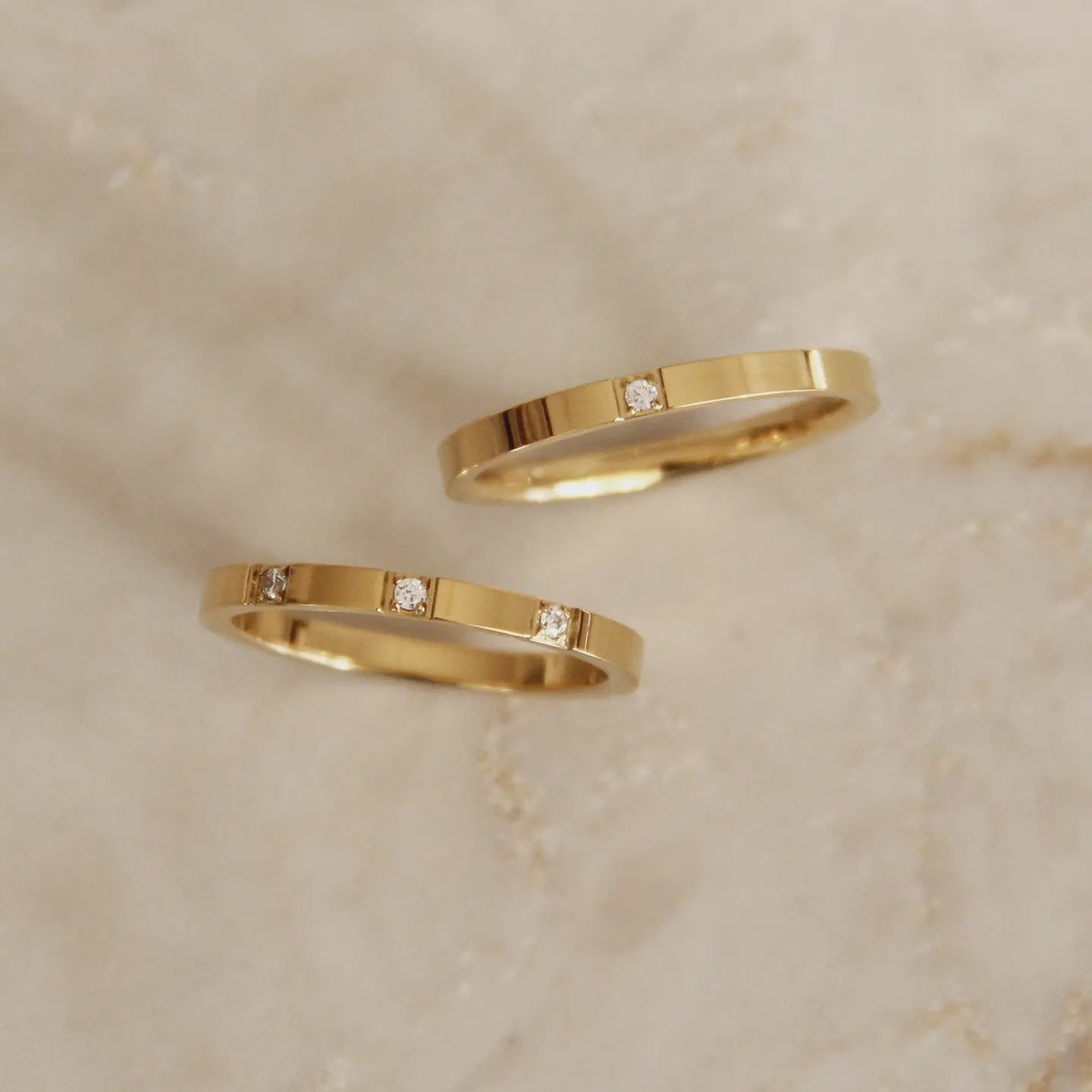 Single CZ Stone Ring
