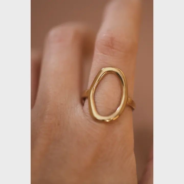 The Halo - Gold Ring