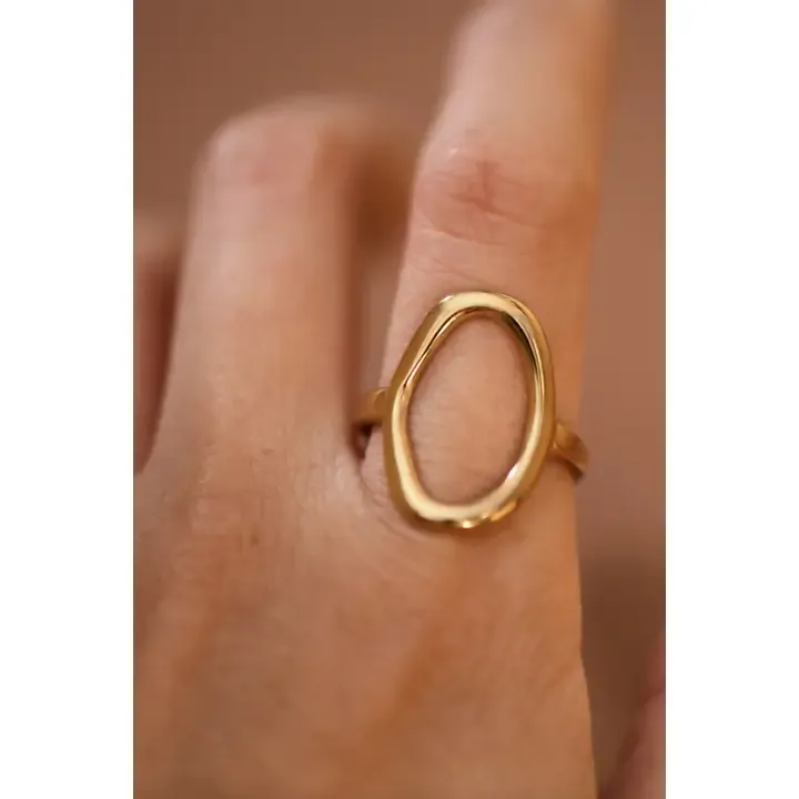 The Halo - Gold Ring