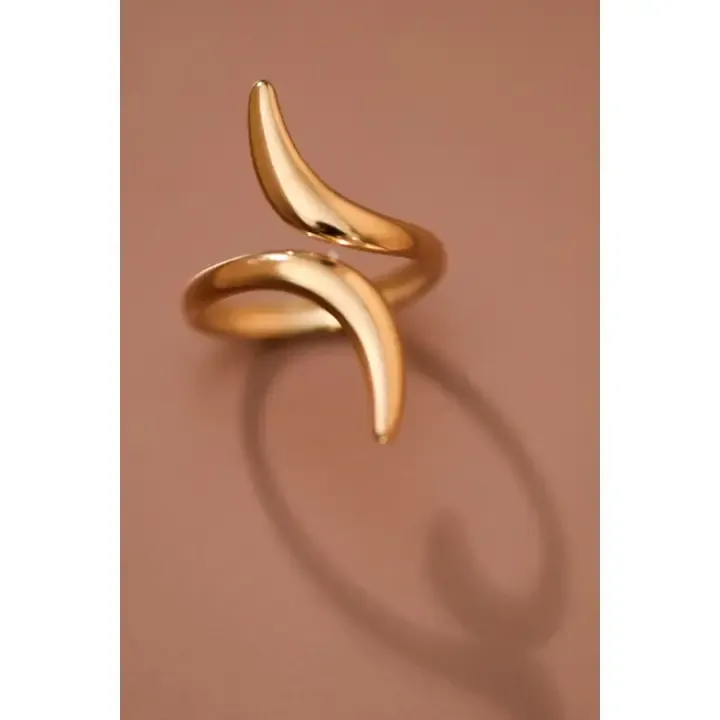The Wrap - Gold Ring