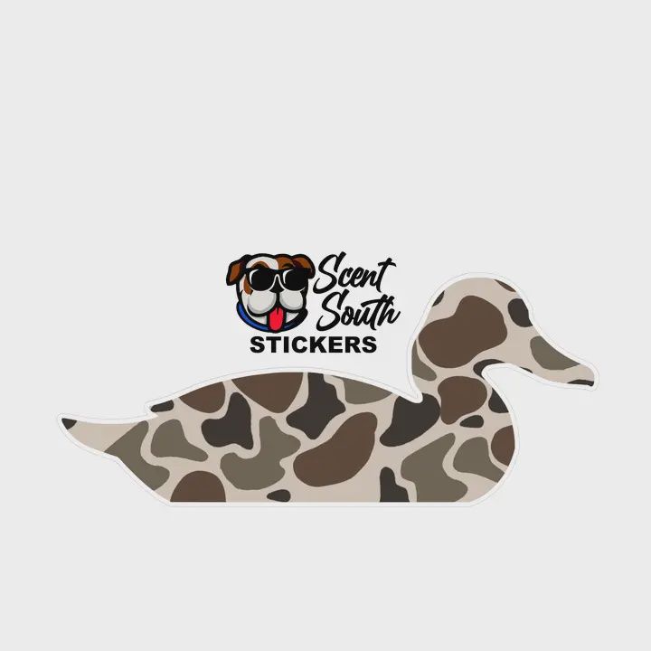 Duck Decoy Sticker