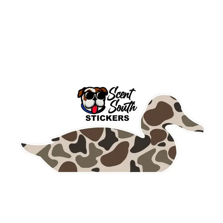 Duck Decoy Sticker