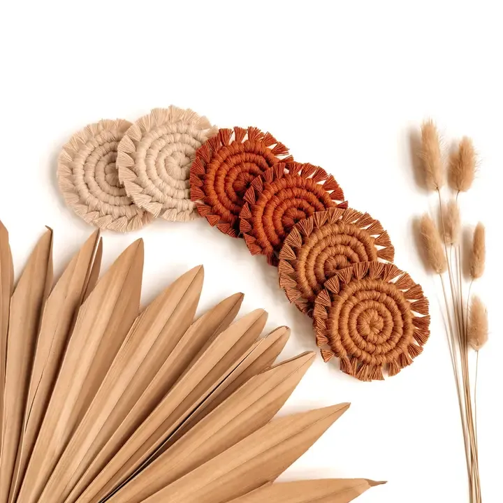Boho Car Coasters