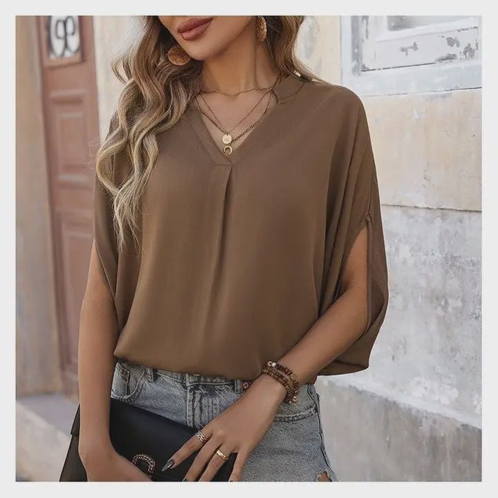 Batwing Sleeve Top