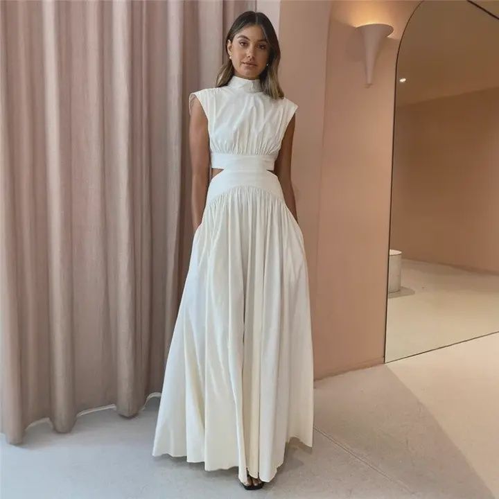 Off-The-Shoulder Maxi Dress