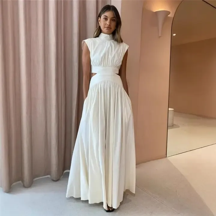 Off-The-Shoulder Maxi Dress