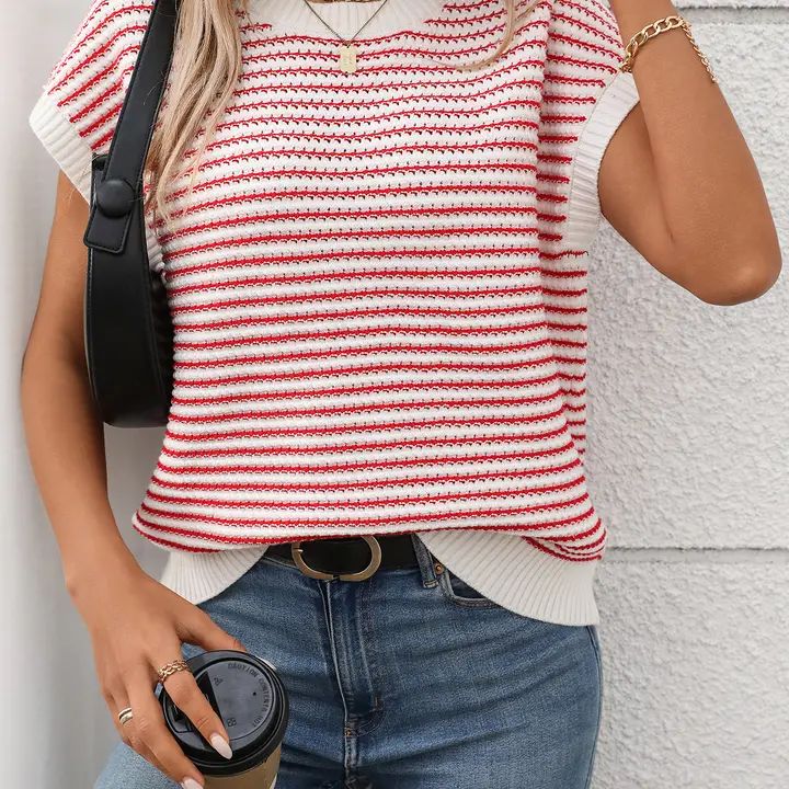 Cocky Stripes Top