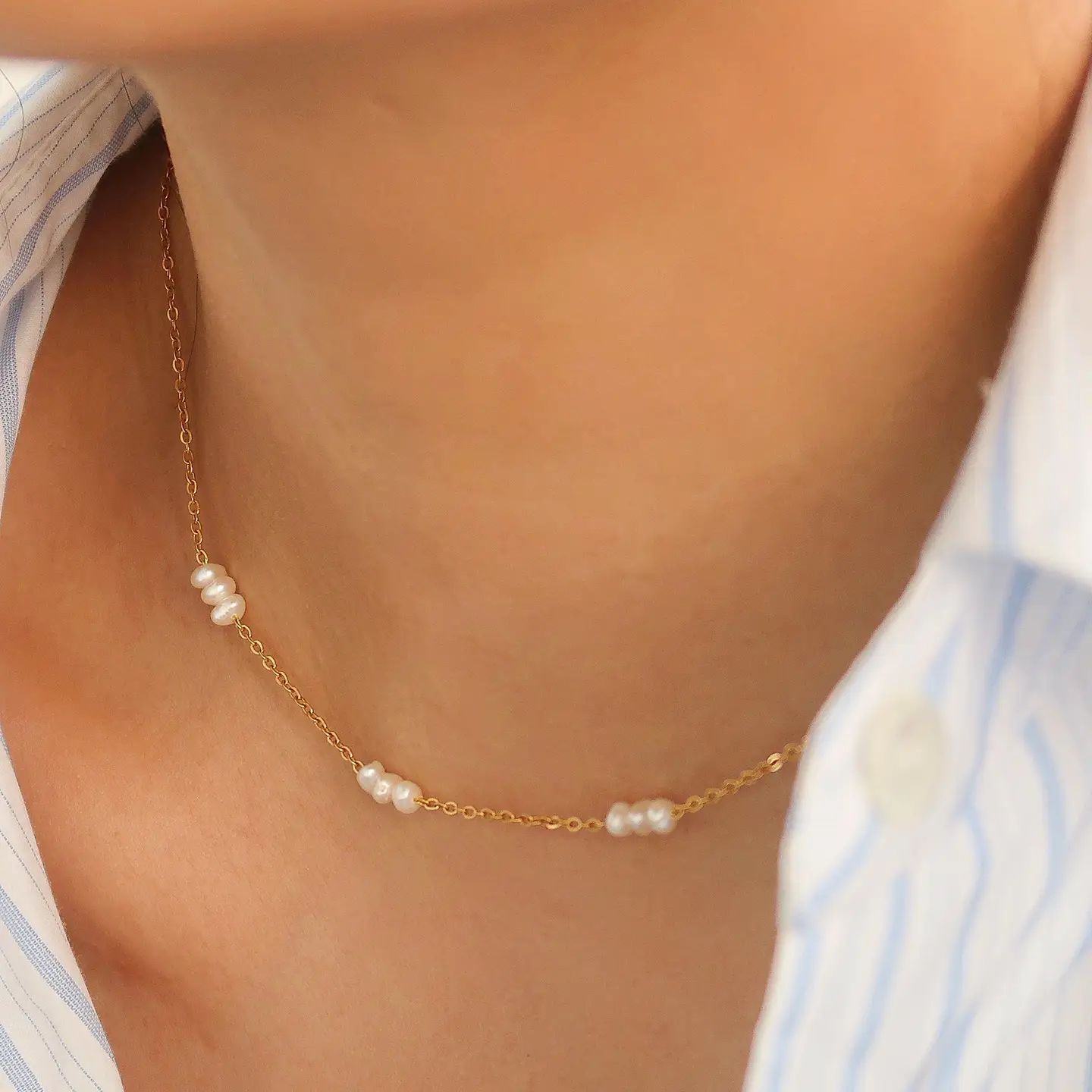Petite Pearl Choker