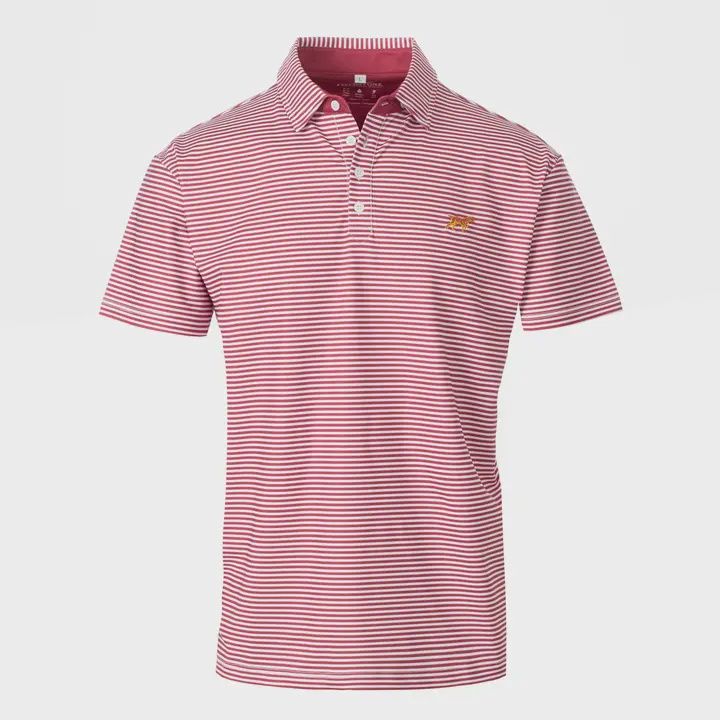 Cocky Striped Polo