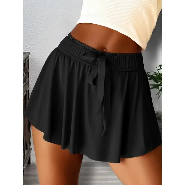 High Waist Lined Tennis Skorts