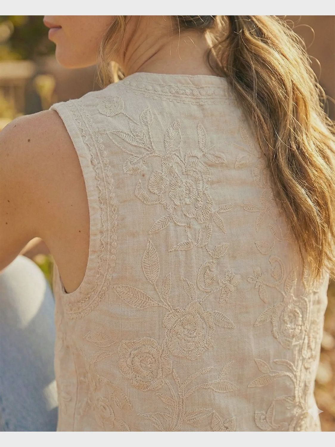 Boho Lace Vest