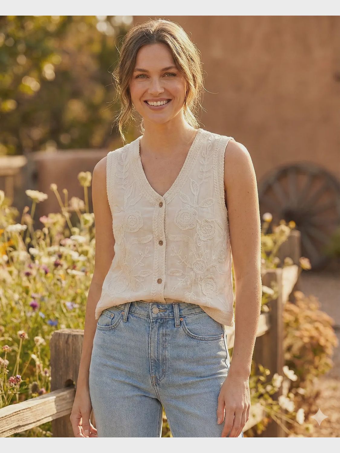Boho Lace Vest