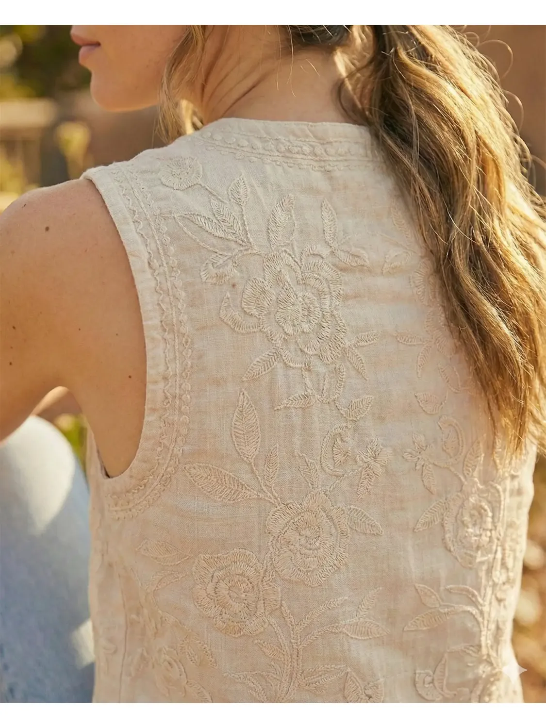 Boho Lace Vest