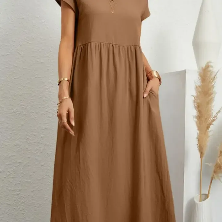Sunday Loose Pocket Dress