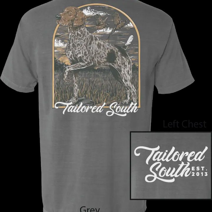 Grey Dog T-shirt
