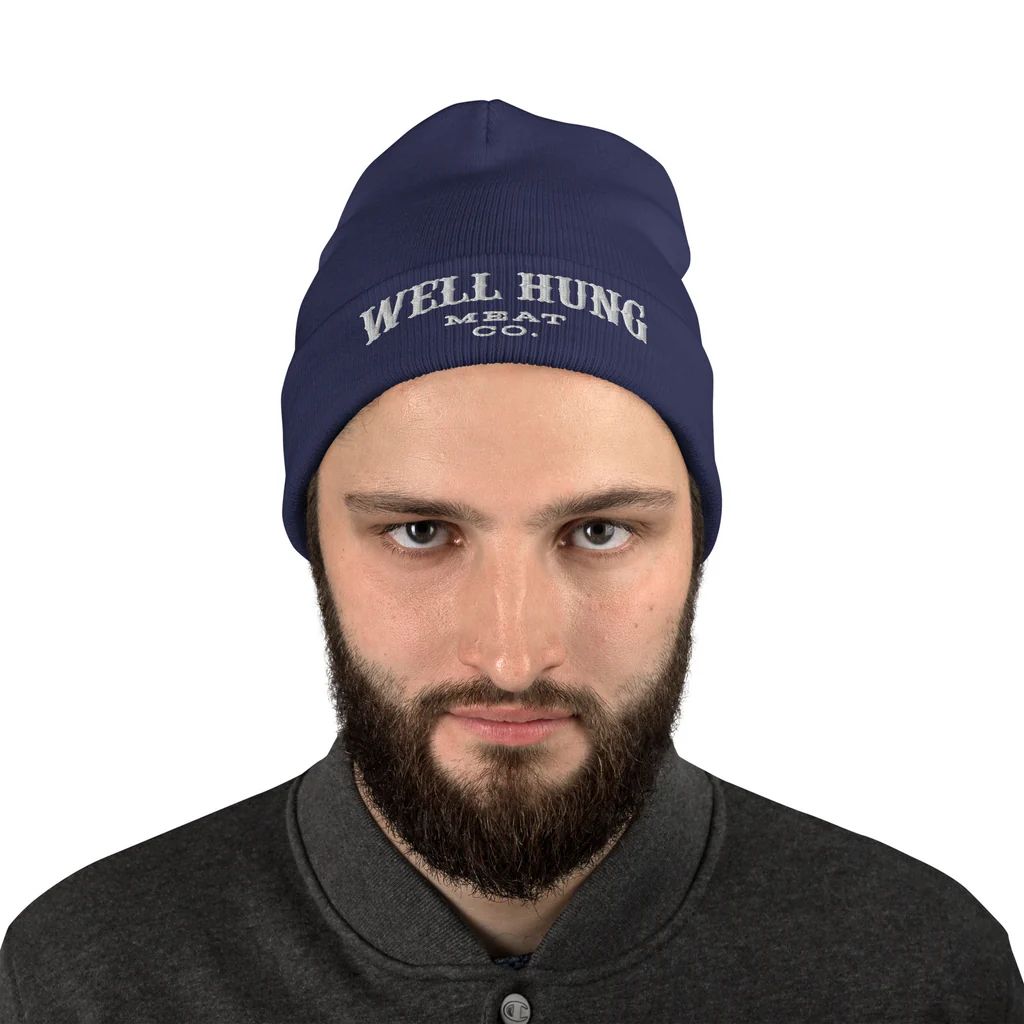 Embroidered Beanie (5-Colors Available)