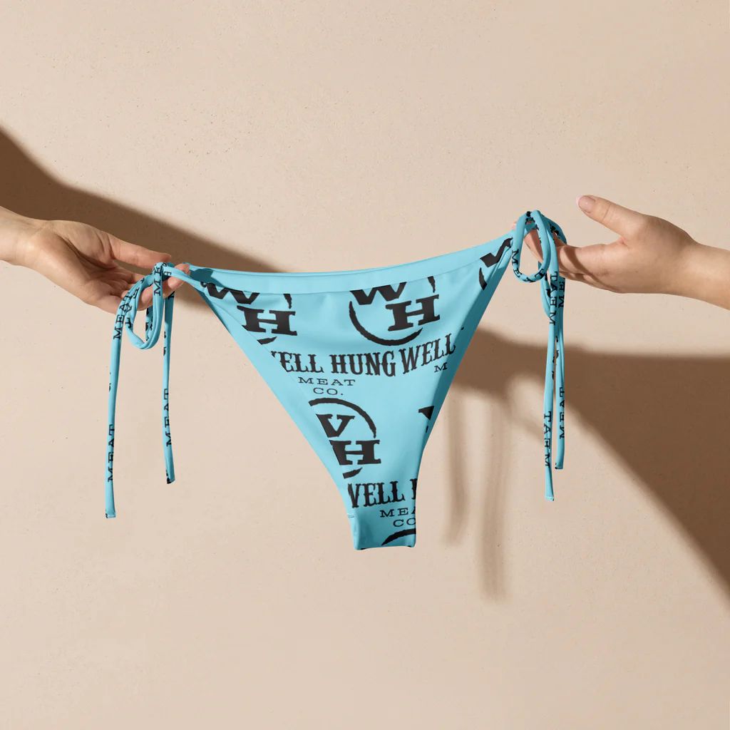 WH Logo - String Bikini Bottom (3 Color Options)
