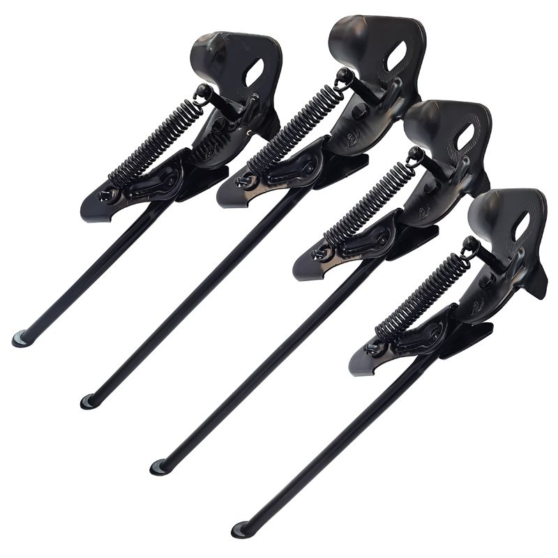 Béquille DAMCO à essieux en acier 24po