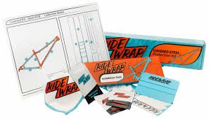 Kit de protection de cadre VTT en acier recouvert Ridewrap Mat