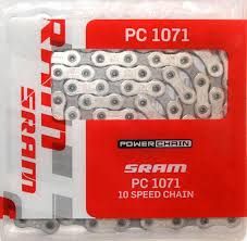 Chaîne SRAM Pc-1071 10 vitesses avec Powerlock 114 maillons