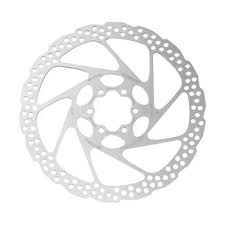 Disque SHIMANO DEORE SM-RT56-MP 180 mm, 6 boulons, pour plaquettes en résine uniquement, argent