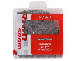 Chaîne SRAM Pc-870 678 vitesses argent avec Powerlink