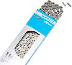 Chaine SHIMANO Cn-HG901, argent 11v.