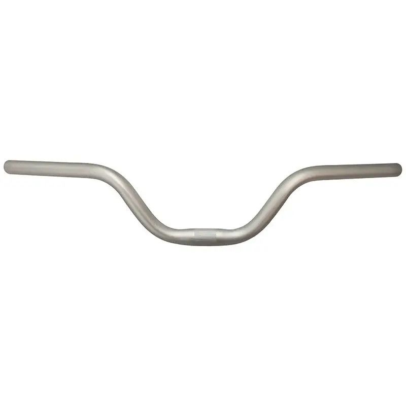 Guidon ZOOM alliage 25.4 élévation 123mm Argent
