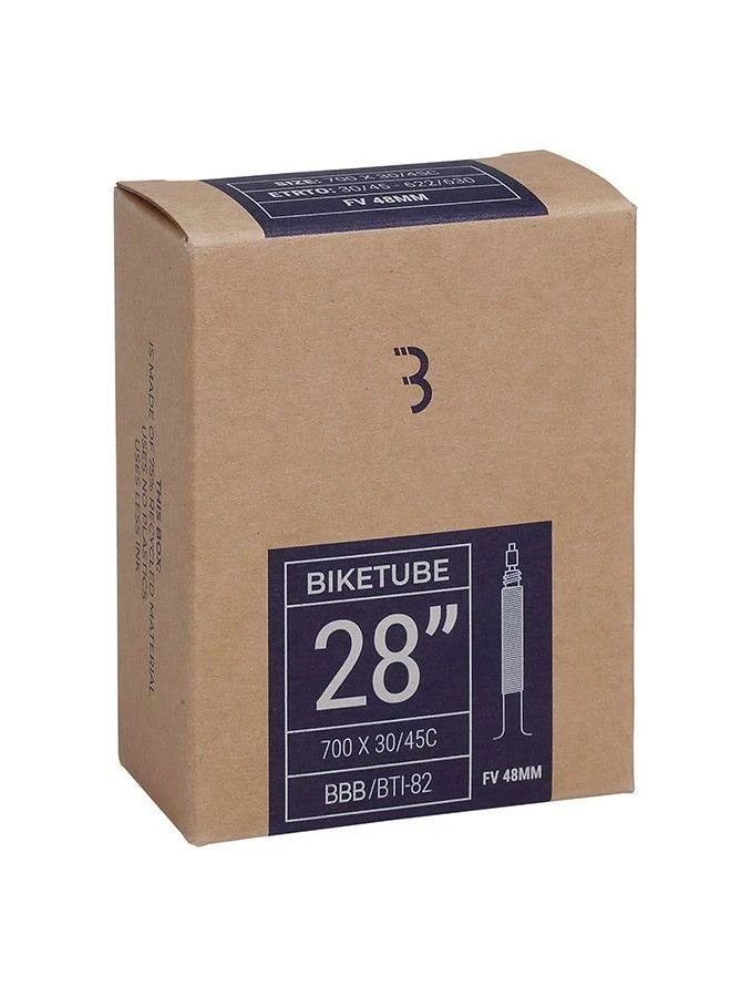 BBB Cycling, Tube, Presta, Length: 48mm, 700C, 30-43C