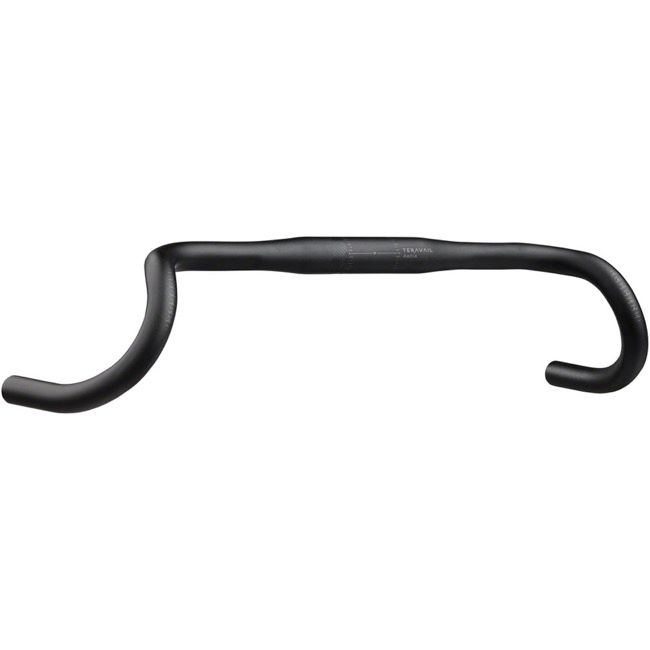 Teravail Radia 24 Drop Handlebar - Aluminum, 31.8mm, 42cm, Black