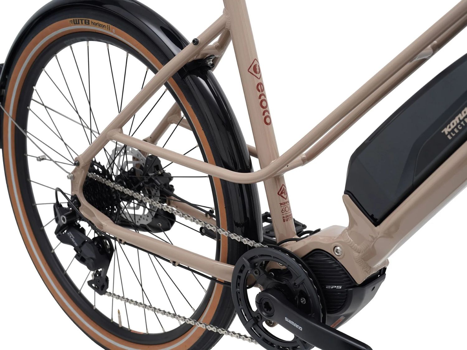 Vélo KONA Ecoco Tan Shimano EP5