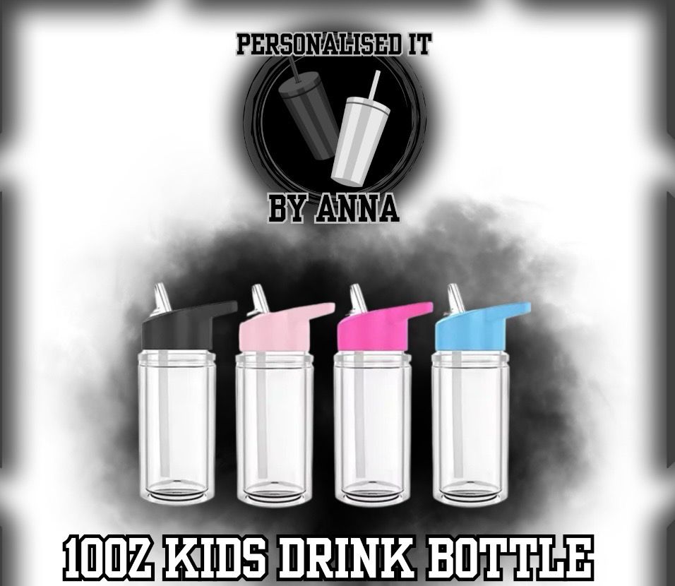 10oz KIDS DRINK BOTTLE CUSTOM SNOW GLOBE